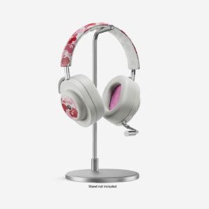 Wireless Headphones DM420- Pink &White