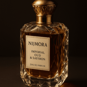 Nijmora Imperial Oud & Saffron – Unisex Eau de Parfum (Luxury Crystal Edition)