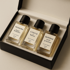 Nijmora Mini Luxury Perfume Gift Set – Unisex (3×50ml)