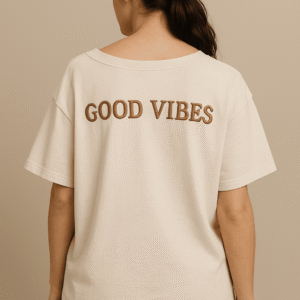 Women’s Oversized Embroidered T-Shirt